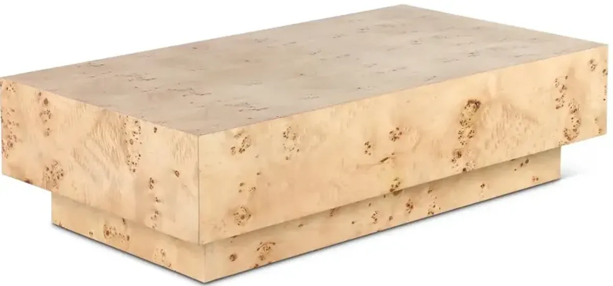 Otto Brown Rectangular Coffee Table