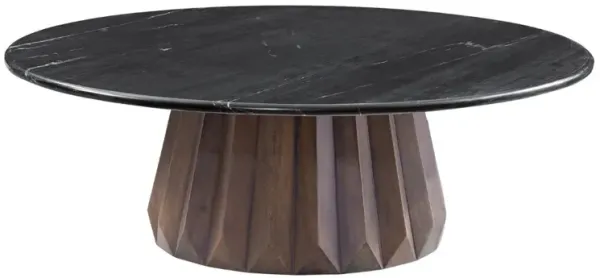 Jennings Black and Brown Coffee Table