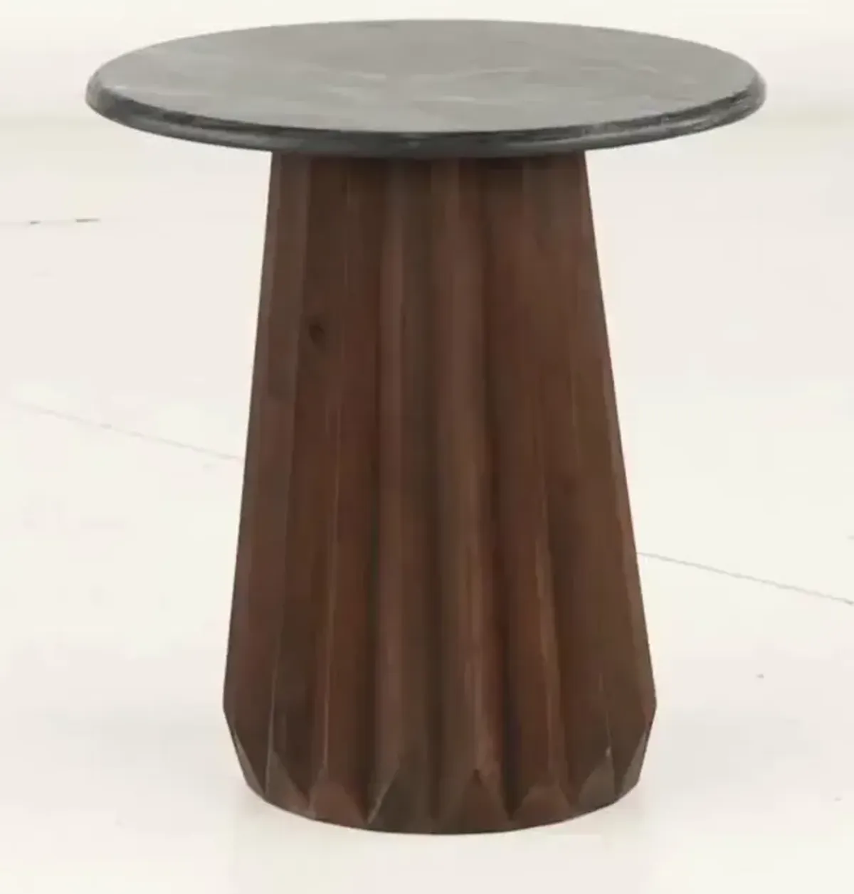 Jennings Black and Brown End Table