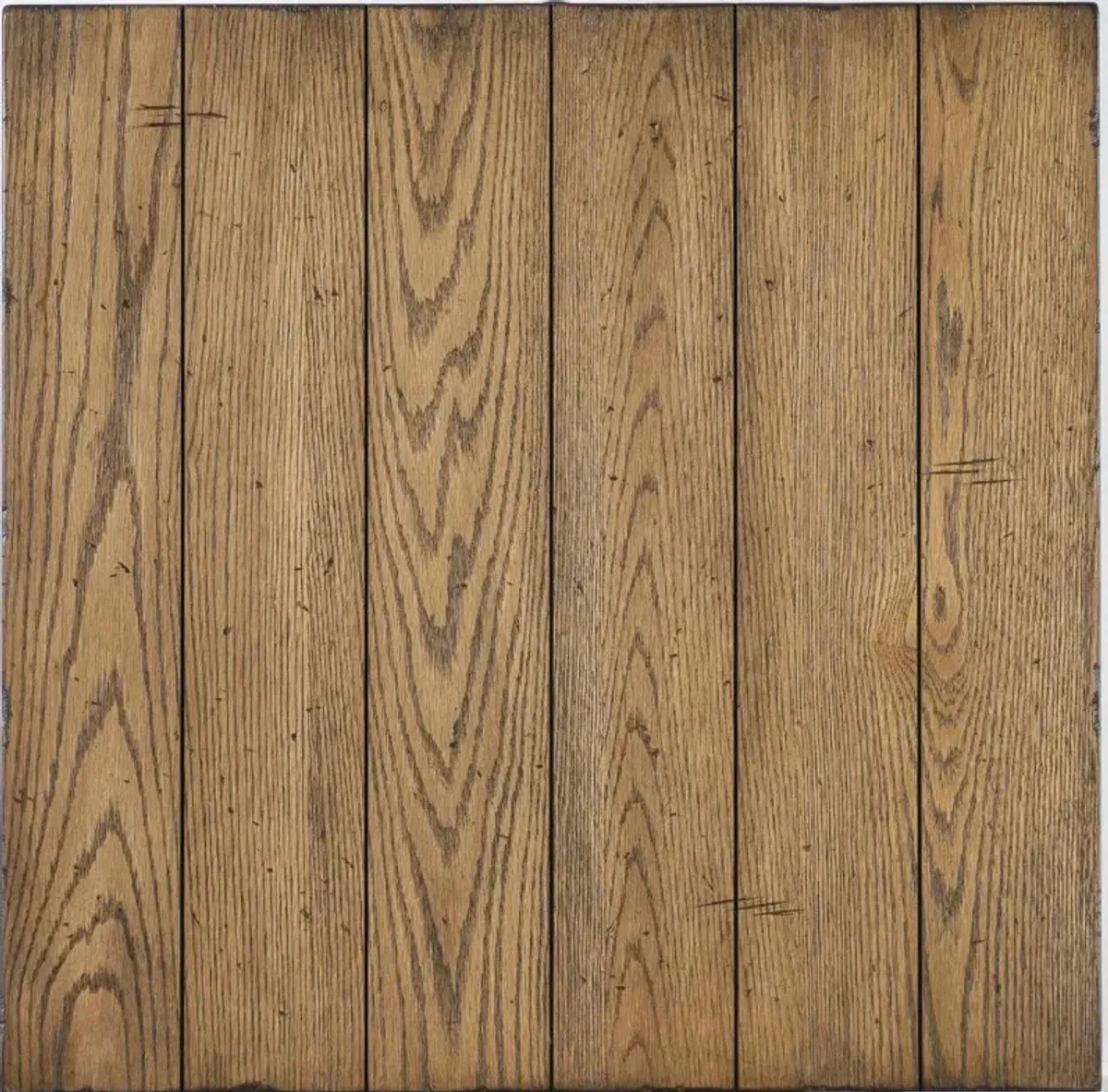 Country Living Oak and Black Square Coffee Table