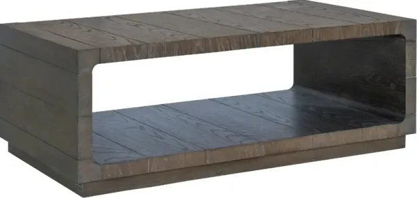 Leland Dark Brown Coffee Table
