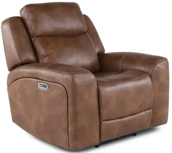 Montana Mocha Brown Power Recliner