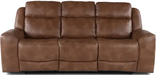Montana Mocha Brown Power Reclining Sofa