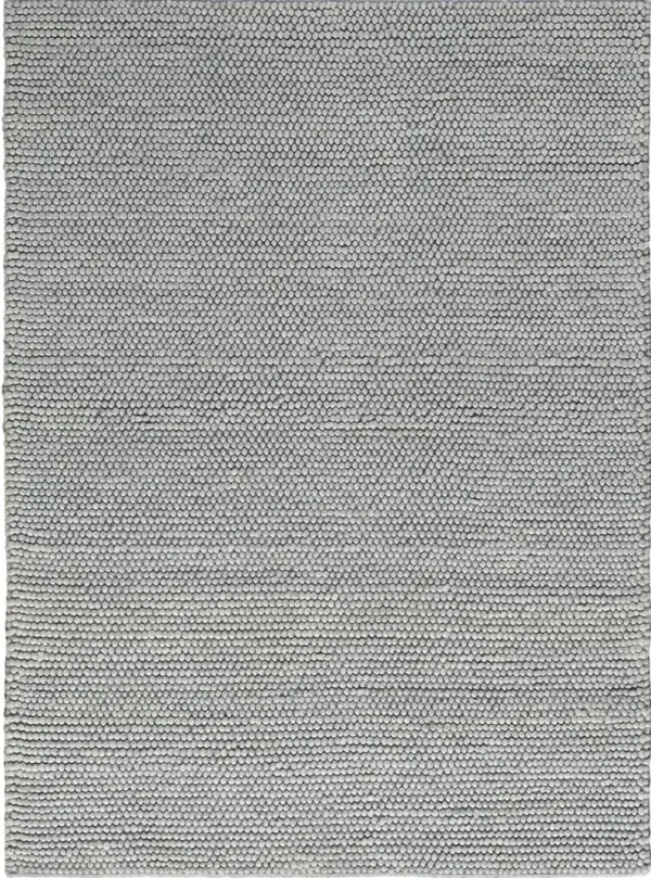 Pure Knots 8 x 10 Denim Blue Area Rug