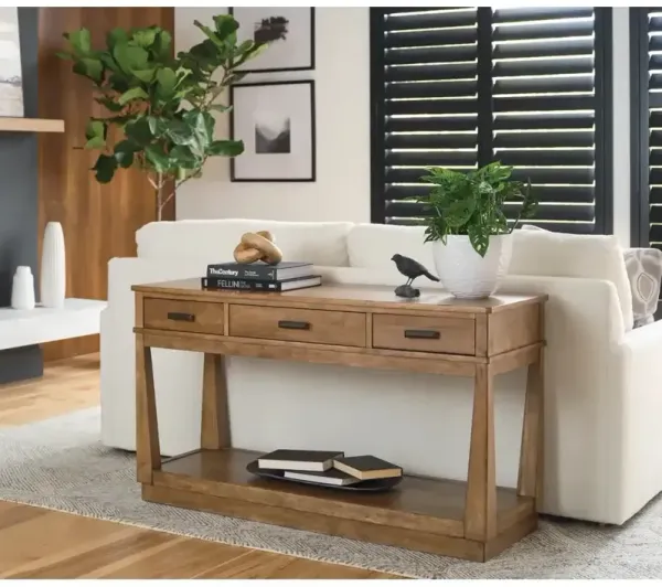 Clifton Brown Sofa Table