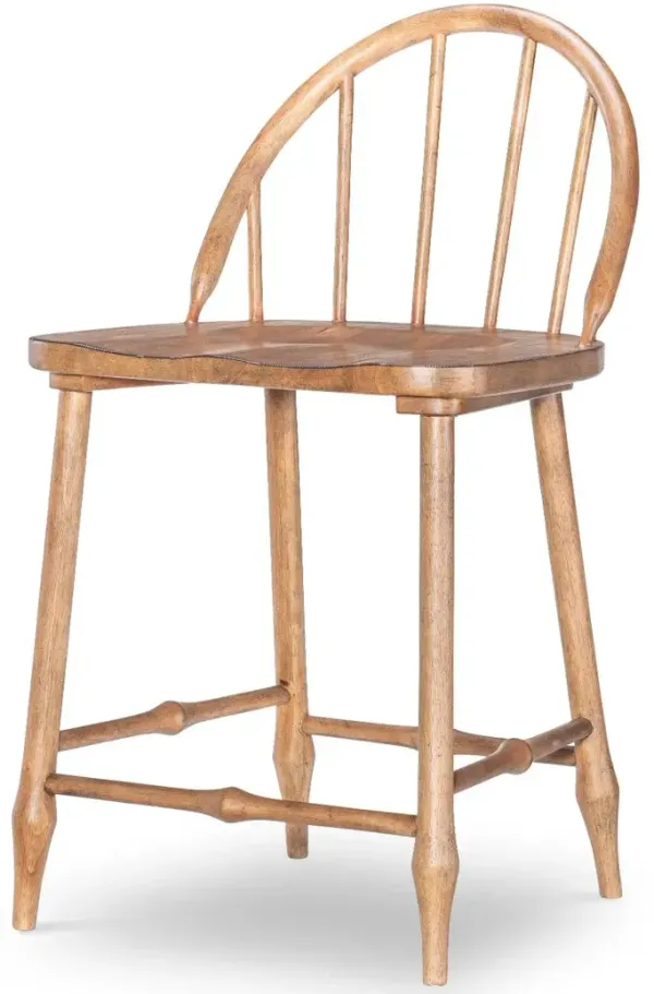 Country Living Oak Windsor Counter Height Stool