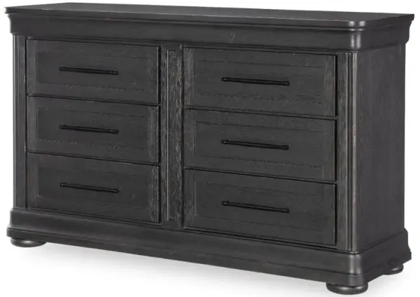 Country Living Black Dresser