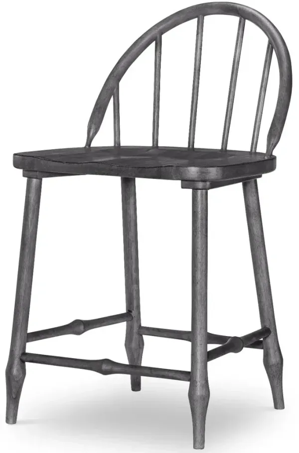 Country Living Black Windsor Counter Height Stool