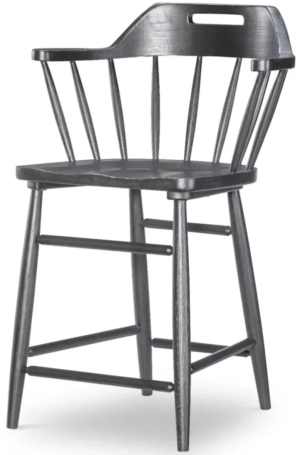 Country Living Black Counter Height Stool