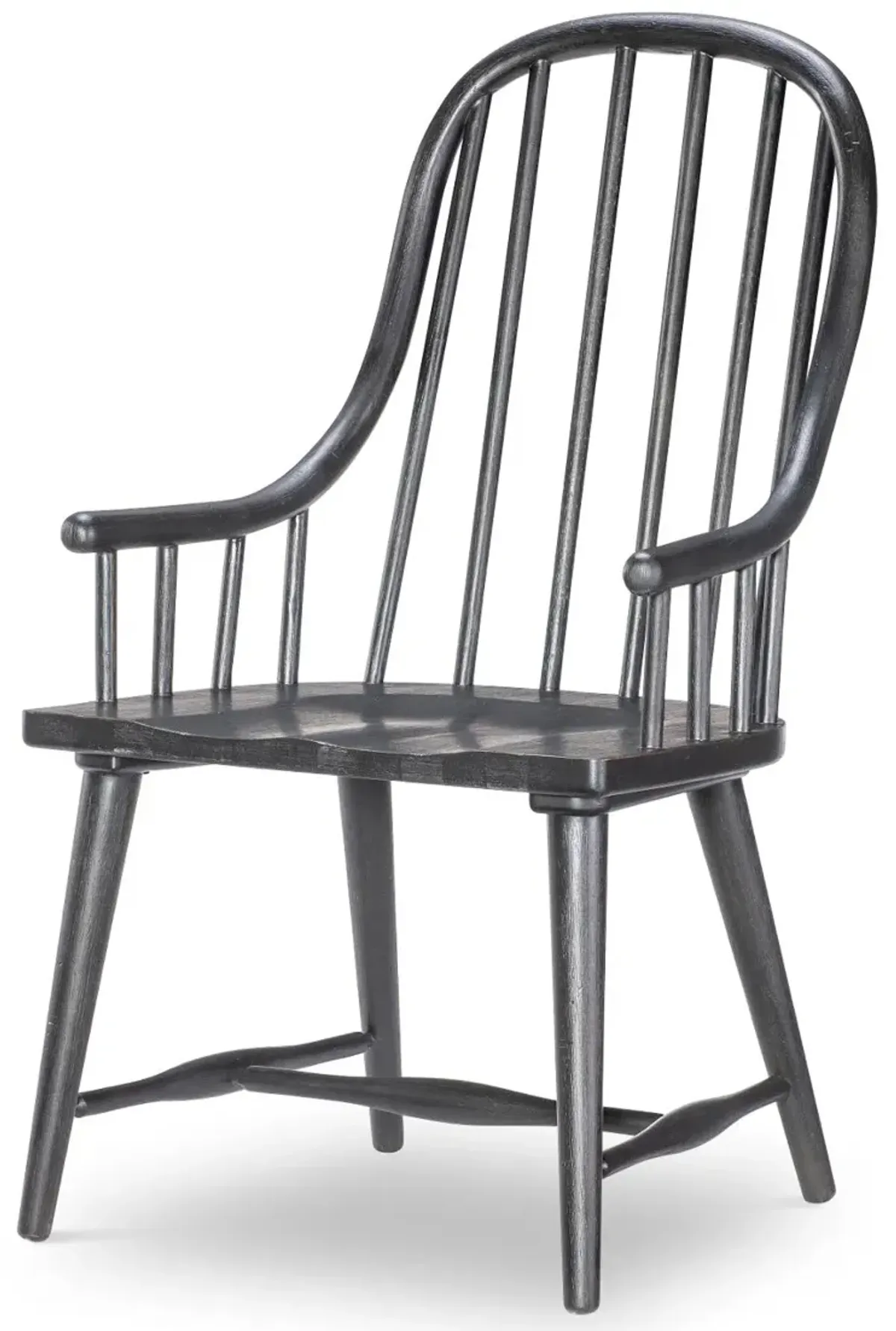 Country Living Black Windsor Dining Arm Chair