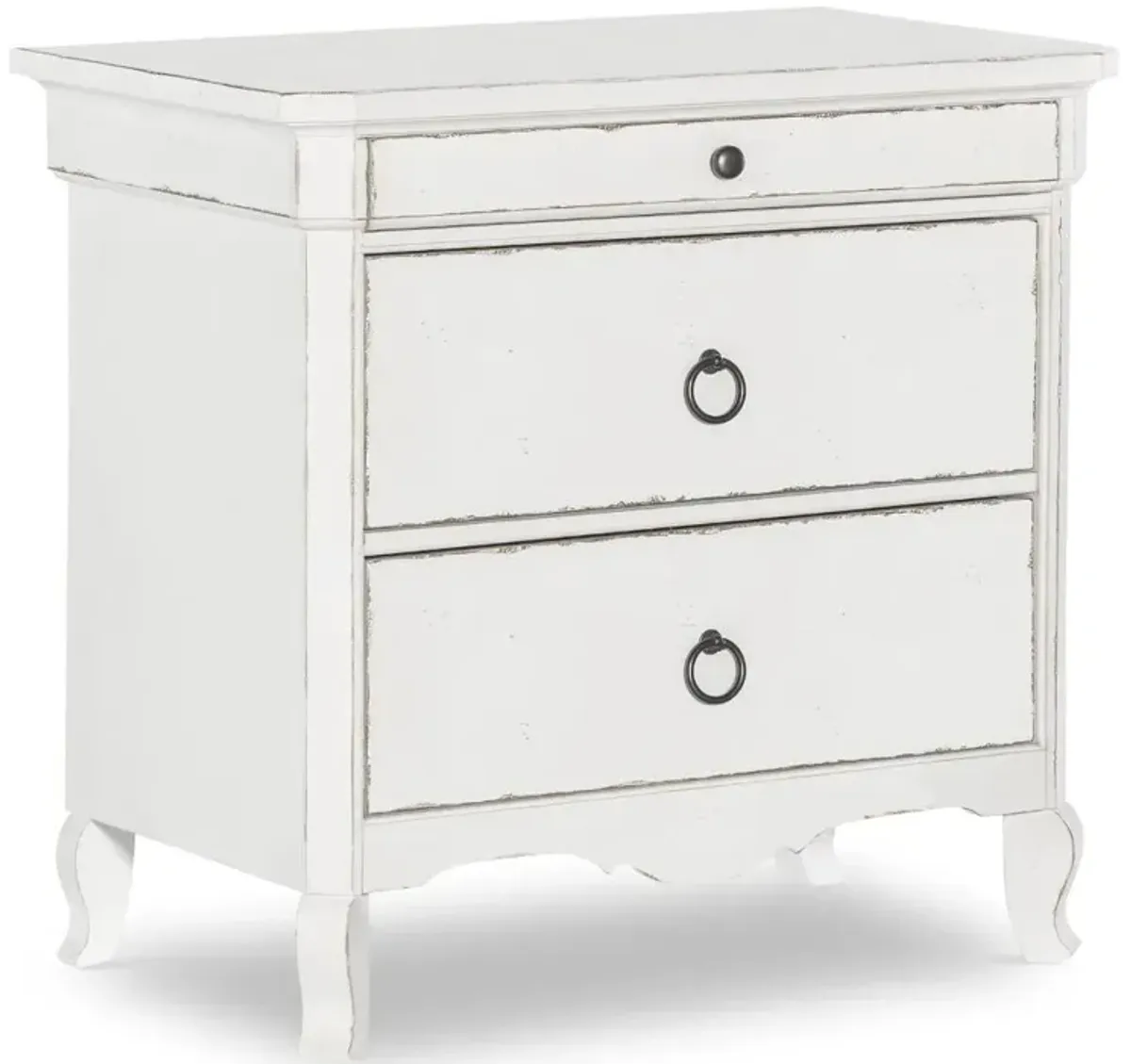 Country Living White Nightstand