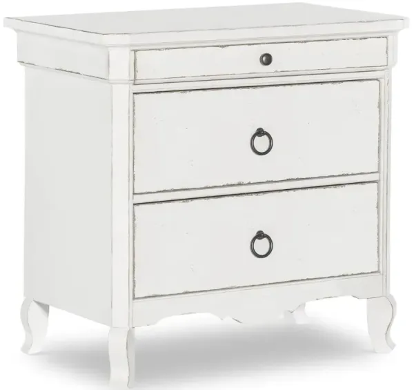 Country Living White Nightstand