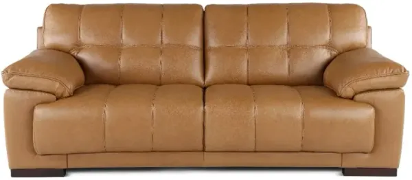 Baron Toffee Brown Leather Sofa