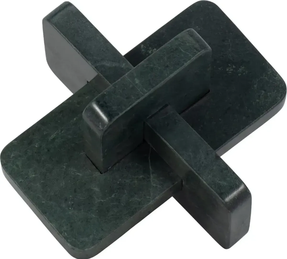 Dimora 9" Green Marble Knots