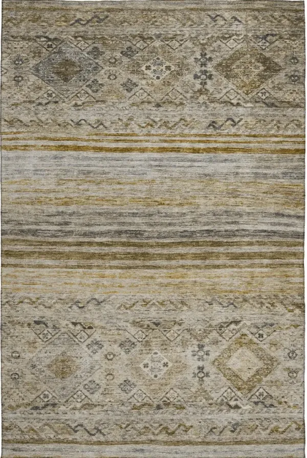 Karaj 8 x 10 Brown Area Rug