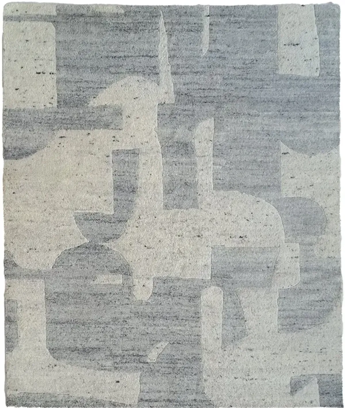 Jansson 5 x 8 Metal Blue Gray Area Rug
