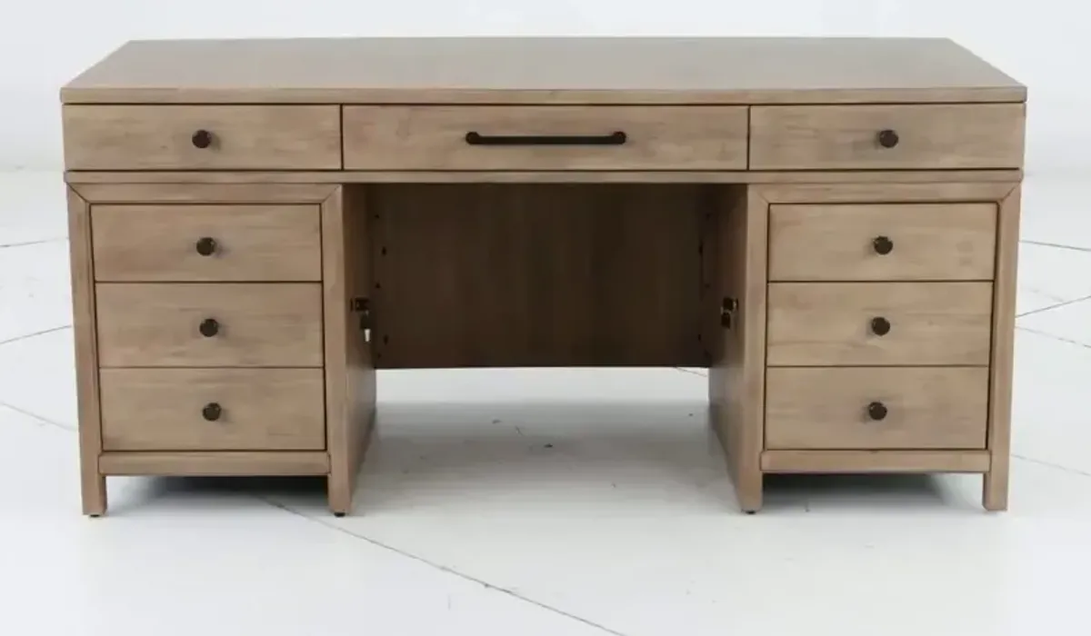 Proximity Natural Executive Desk