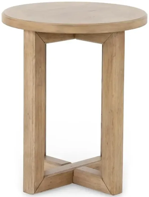 Proximity Natural Chairside Table