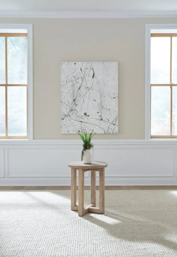 Proximity Natural Chairside Table