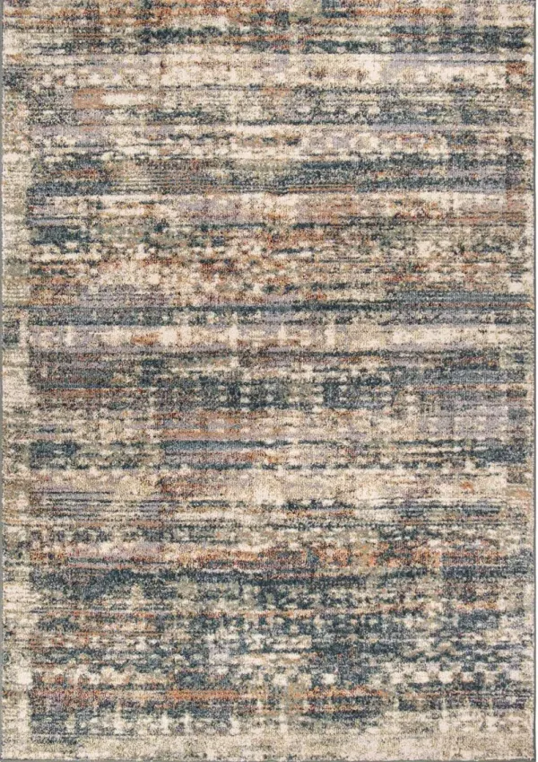 Nova 5 x 8 Textura Multicolor Area Rug