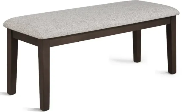 Wagner Brown Dining Bench