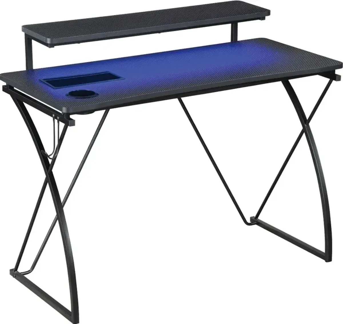Biome Black Gaming Desk