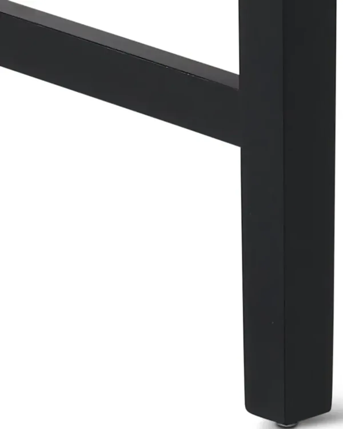 Sebastian Black and Light Gray Upholstered Dining Bench