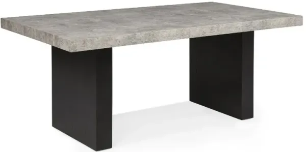 Sebastian Gray and Black Dining Table