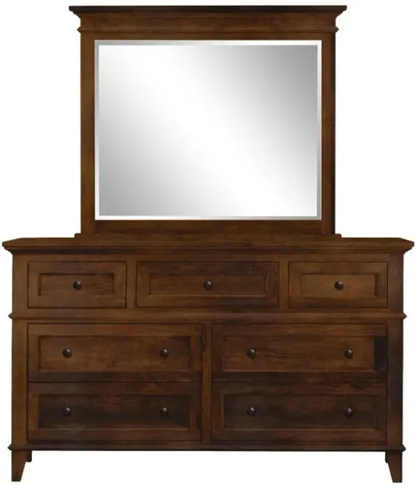 Brentwood Walnut Brown Dresser