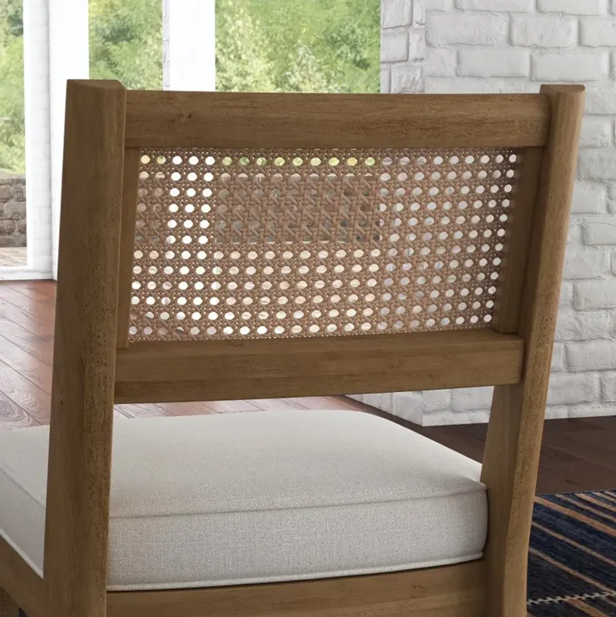 Brentwood Light Oak Rectangular Table and 6 Chairs