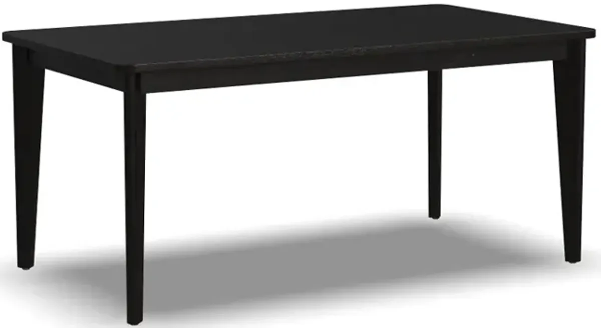 Brentwood Black Rectangular Table and 6 Chairs