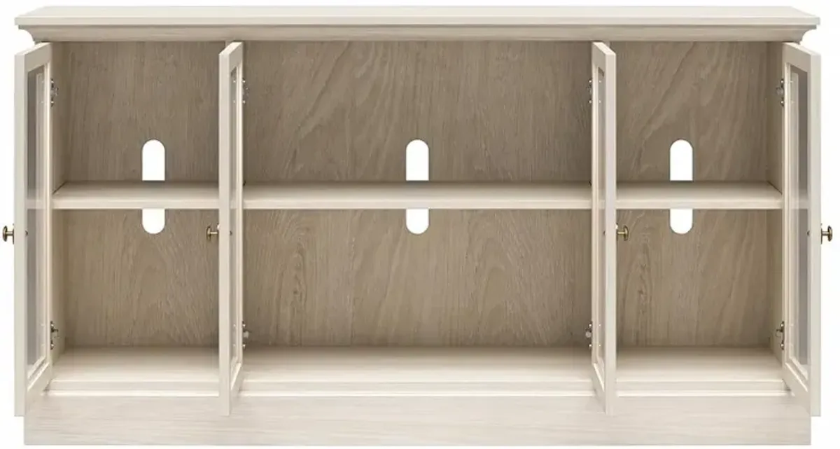 Everywhere White TV Stand