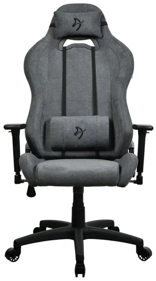 Torretta Soft Fabric Office Gaming Chair - Ash