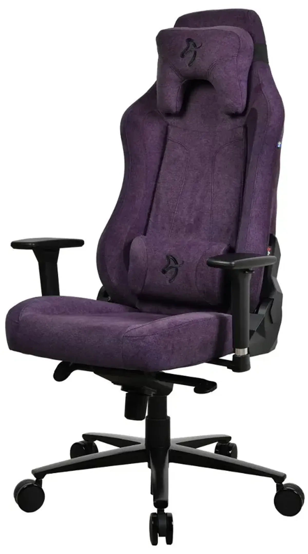 Vernazza Purple Soft Fabric Gaming Chair