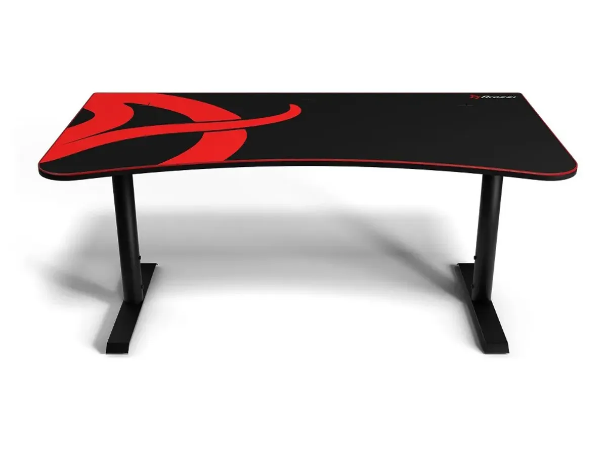Arena Black and Red Gaming Desk