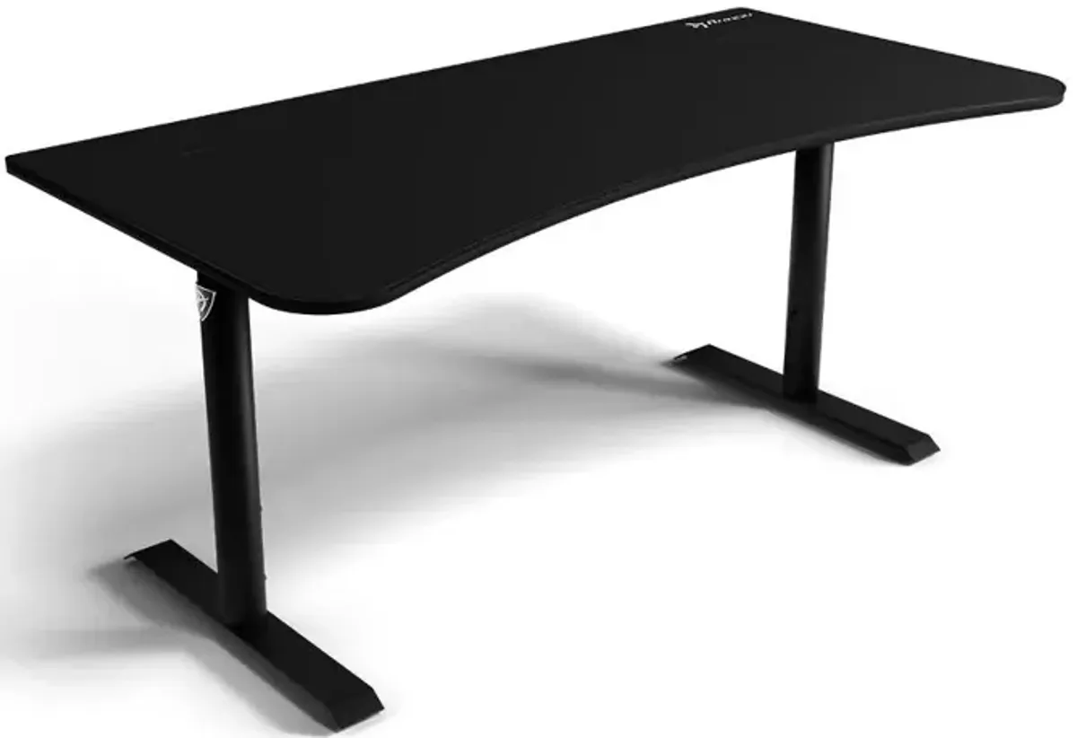 Arena Pure Black Gaming Desk