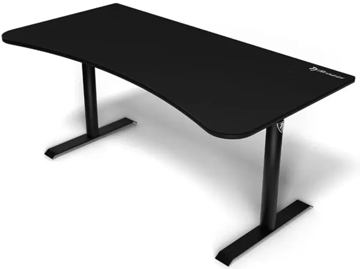Arena Pure Black Gaming Desk