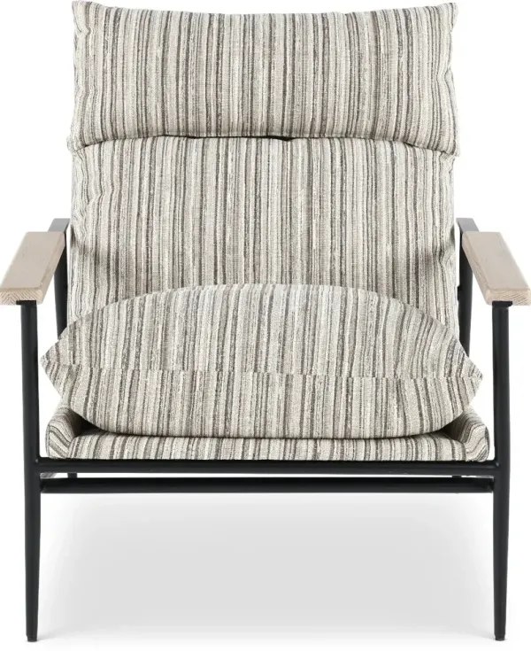 Monte Striped Accent Chair