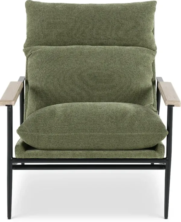 Monte Green Accent Chair