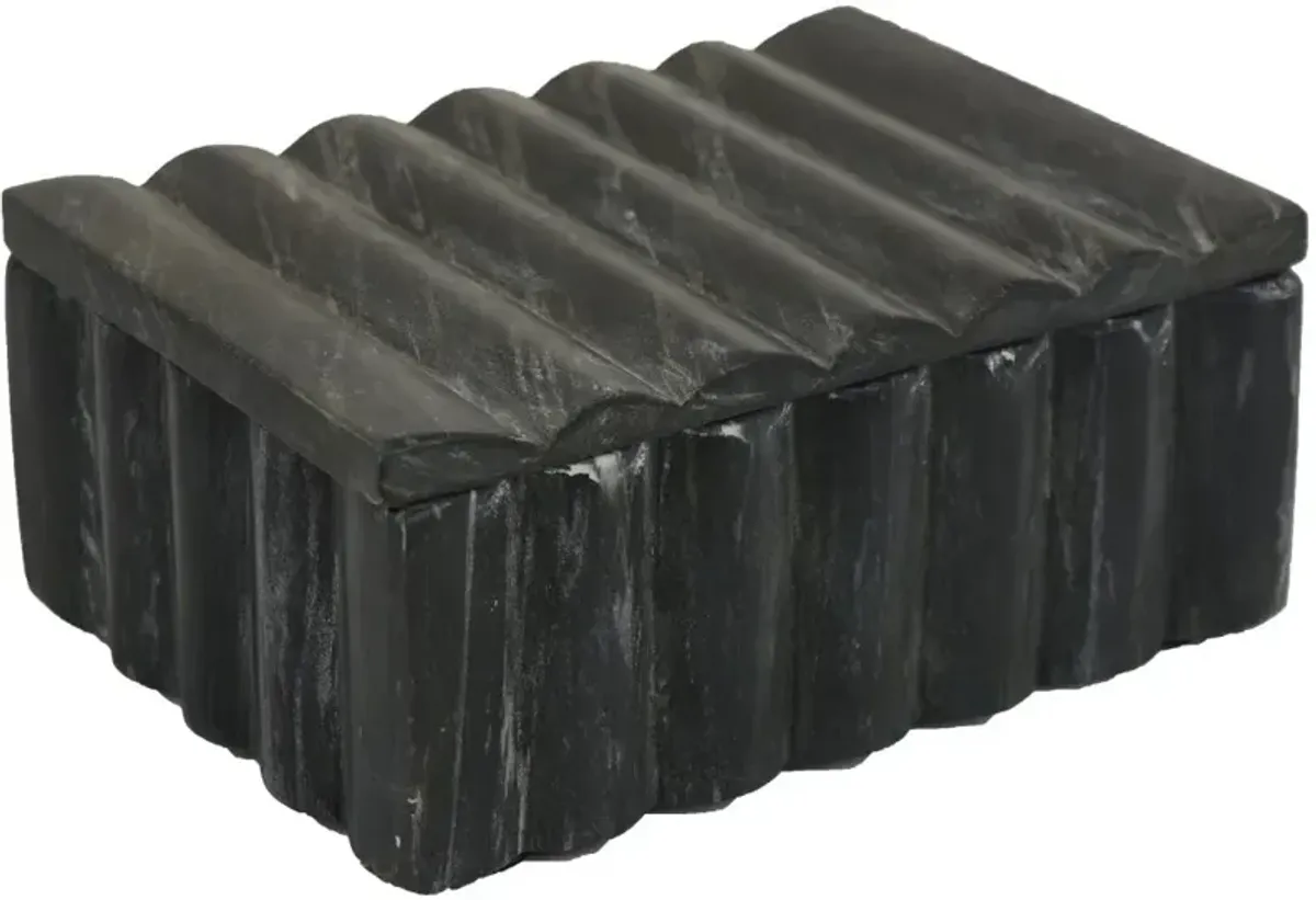 Black Marble Decorative Box