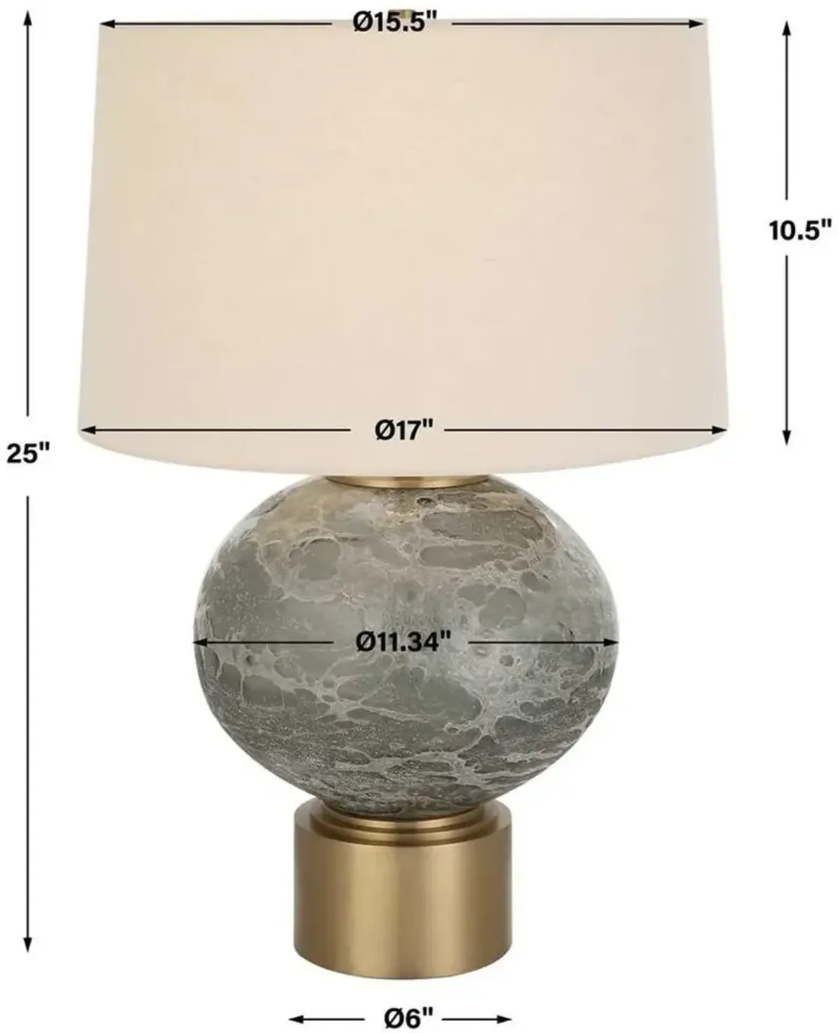 Lunia 25" Table Lamp