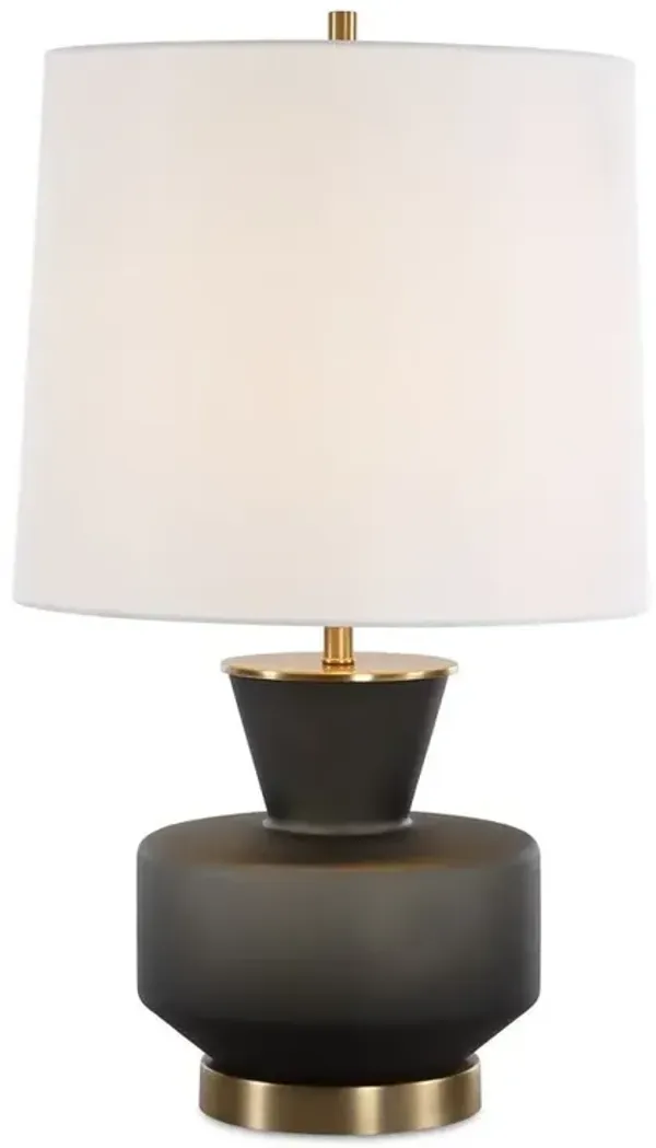28" Trentino Black Table Lamp