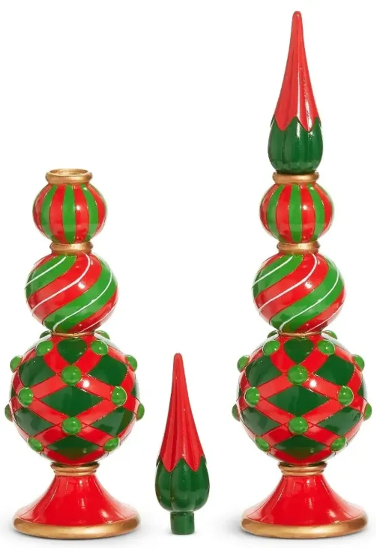 15" Finial Candle Holder