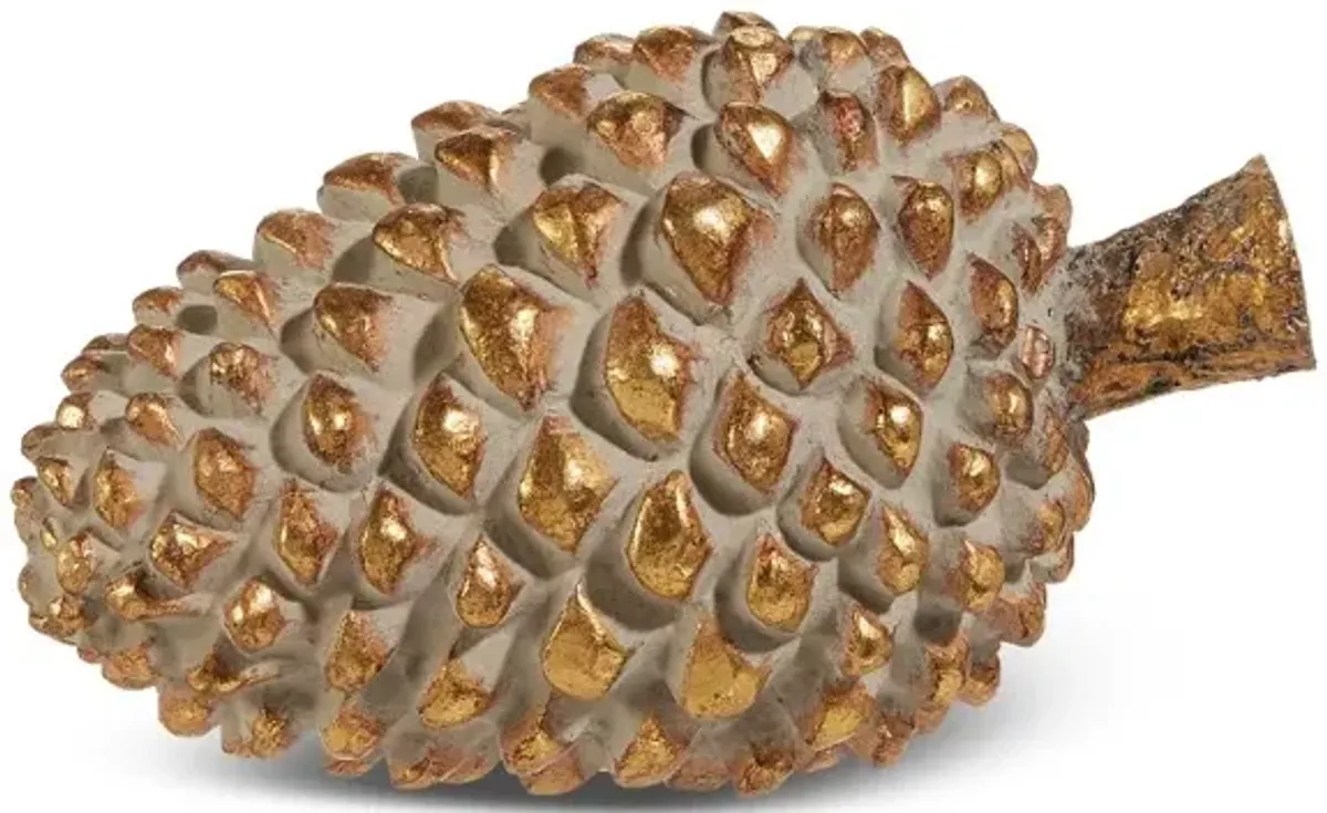 Hiver 7" Gilded Pinecone
