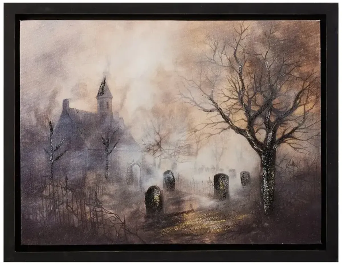 17.75" Spooky Nights Graveyard