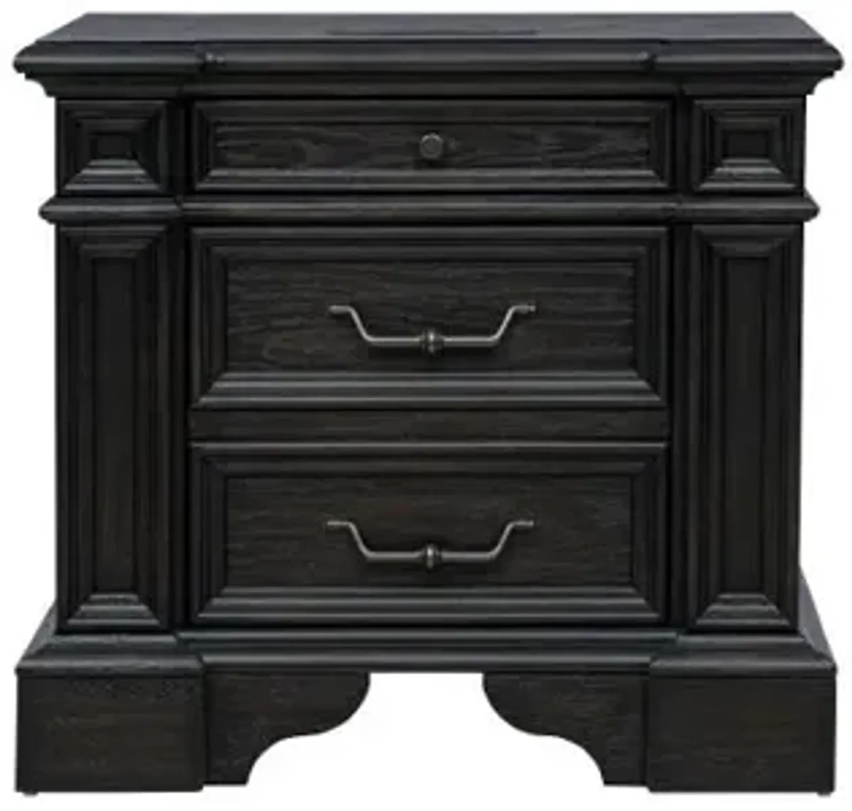 Marshall English Black Oak Nightstand
