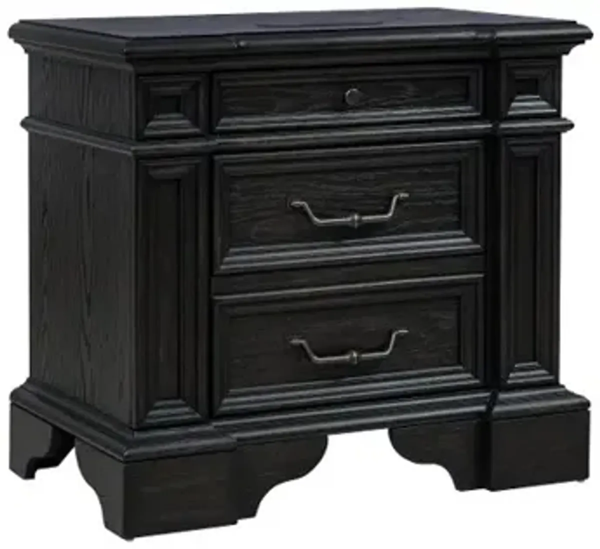 Marshall English Black Oak Nightstand