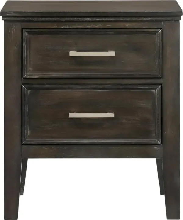 Andover Dark Brown Nightstand