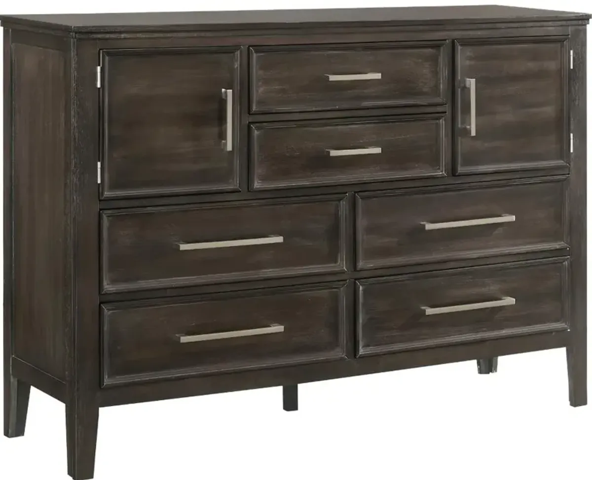 Andover Dark Brown Dresser