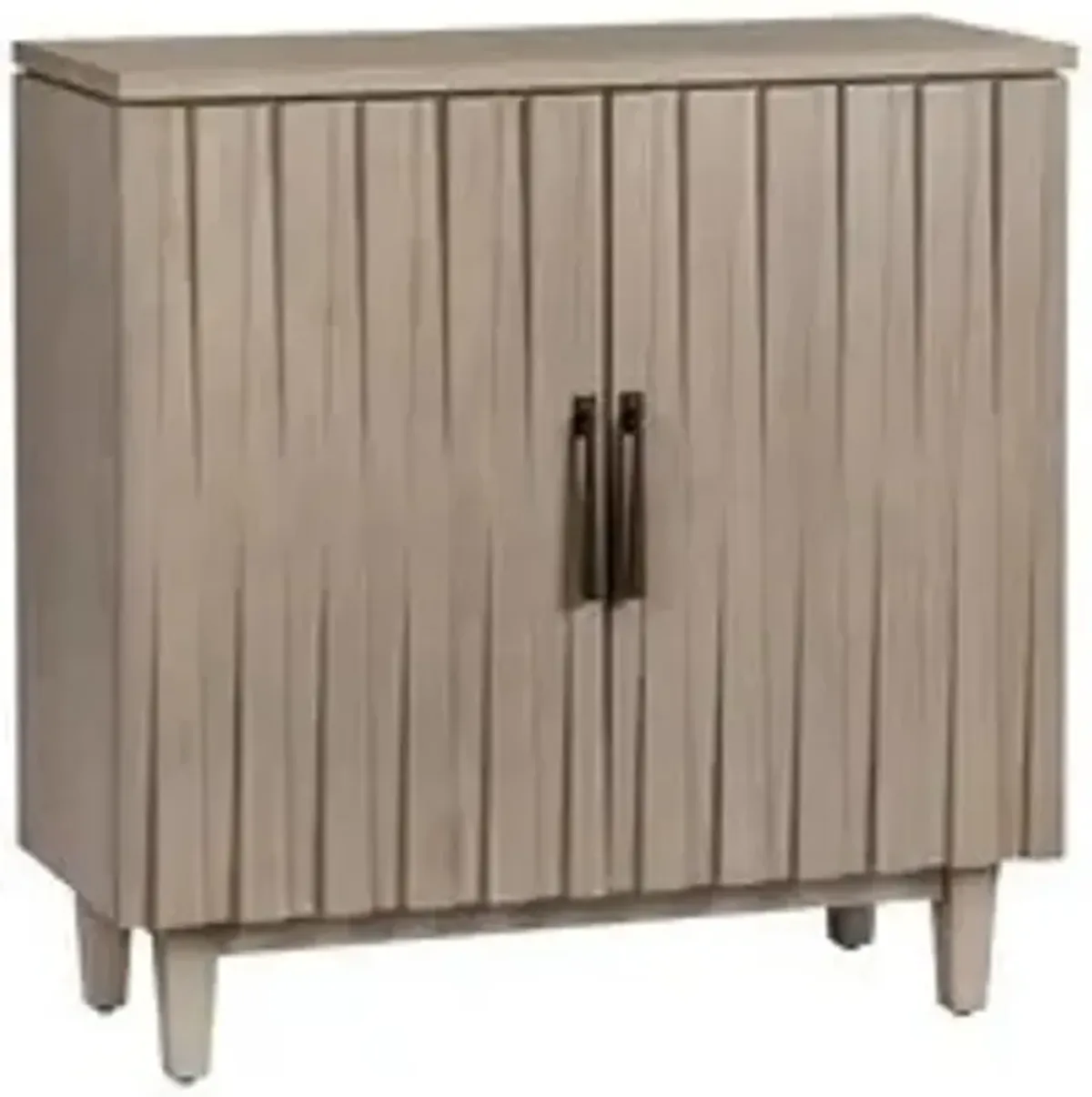 Butler Two-Door Beige Cabinet